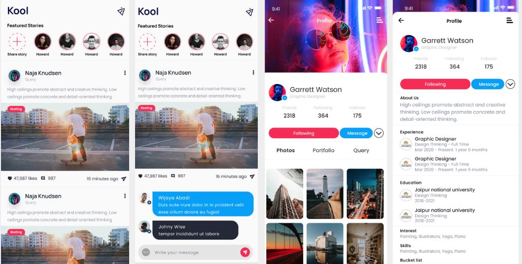 Kool Stories (Growy) | Micro Learning iOS App